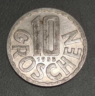 10 Groschen 1955
