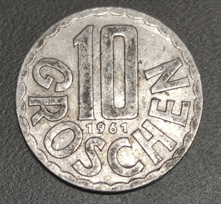 10 Groschen 1961