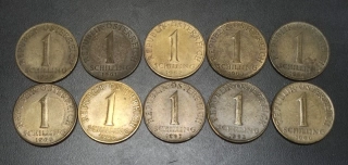 LOT 1 Schilling 1960-69