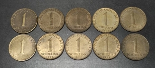 LOT 1 Schilling 1970-79