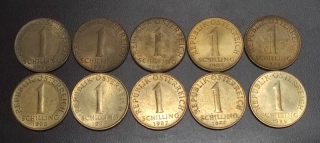 LOT 1 Schilling 1980-89