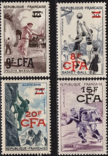 CFA 0392-0395 Šport