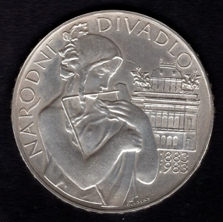 153/ 500 Kčs 1983 Variant - ČSR
