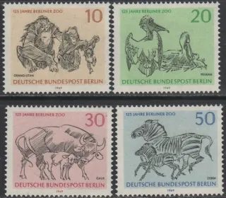 0338-0341 Fauna