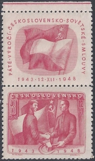 0493 KH - Výročie zmluvy s ZSSR