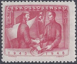 0493** Výročie zmluvy s ZSSR