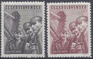 0581-0582**  Lánska akcia