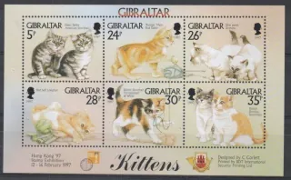 0787-0792 BL/27 Mačky