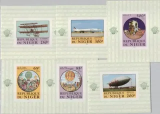 0825-830 BL 6x M.V. Lietadlá