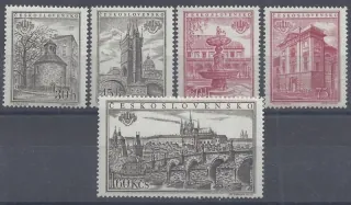 0853-0857A** Praga 1955