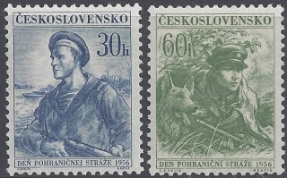 0898-0899** Pohraničná stráž