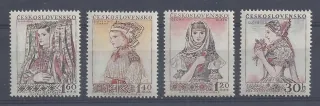 0913-0916** Ľudové kroje (2.)