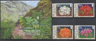 0922-0925/BL52 Kvety