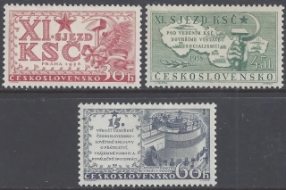 0993-0995** Zjazd KSČ