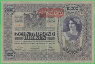 10000 Kronen 1918