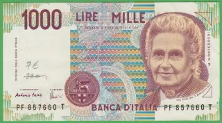 1000 Lire - Taliansko