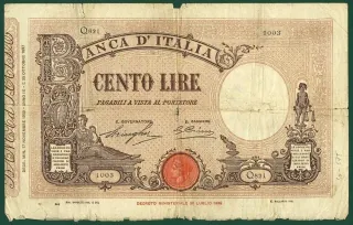 100 Lire - Taliansko