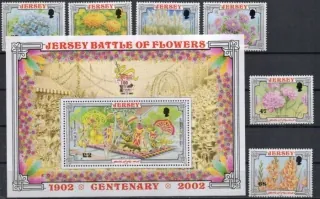 1041-1046/BL33 Kvety