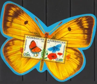 1060-1061/BL145 Motýle