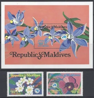 1063-1064 BL 99 kvety
