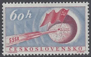 1069**  Sov. raketa na Mesiaci