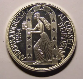 10 ECU strieborná PROOF