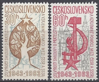1344-1345** Výročie zmluvy ČSSR-ZSSR