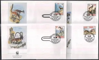 1385-1388 FDC Fauna