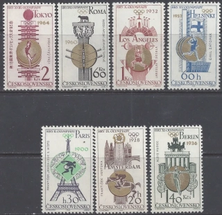 1428-1434** Čs. olympijské víťazstvá