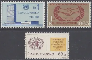 1454-1456** 20. výročie OSN
