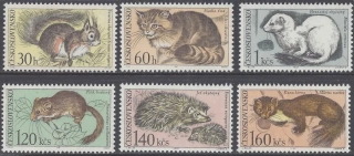 1637-1642**  Zvieratá prírodných rezervácií