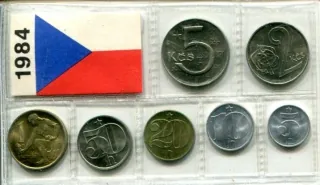 1984 Sada mincí ČSSR