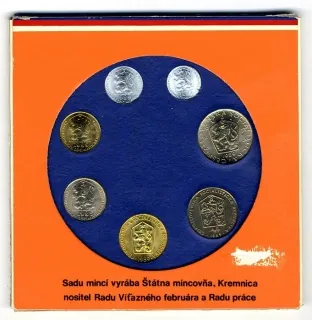 1989 Sada mincí ČSSR