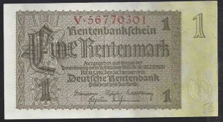 1 Rentenmark 1937