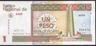 1 Pesos - Kuba