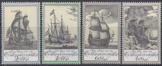 2206-2209**  Staré rytiny lodí