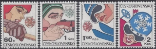 2232-2235**  Spartakiáda armád