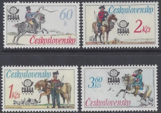 2253-2256**  Poštové rovnošaty