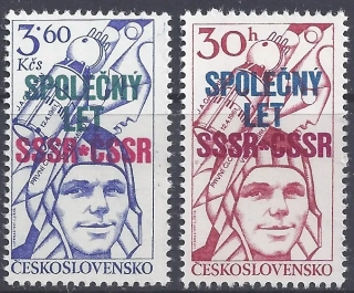 2296-2297**  Spoločný let ZSSR-ČSSR