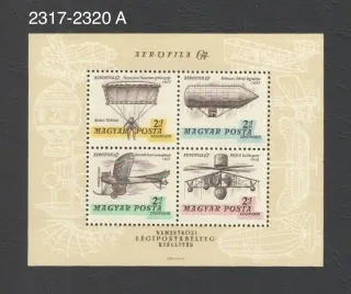 2317-2320 BL 57 A ** Lietadlá