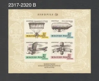 2317-2320 BL 57 B ** Lietadlá
