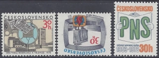 2337-2339** Výročia tlače, rozhlasu a TV