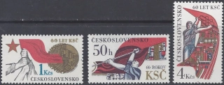 2485-2487**  Výročie KSČ