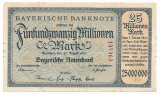 25 Millionen Mark - Nemecko