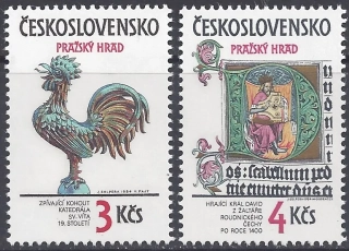 2654-2655** Pražský hrad