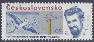 2729**  Deň čs. poštovej známky