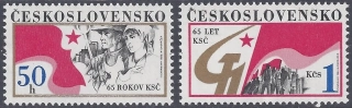 2738-2739**  Výročie KSČ