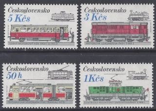 2764-2767**  Koľajové vozidlá