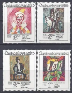 2768-2771**  Cirkusy a varieté