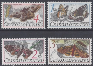 2785-2788** Ochrana prírody - motýle